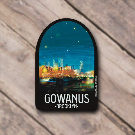 Gowanus Brooklyn New York City Sticker/Magnet/Print/Postcard
