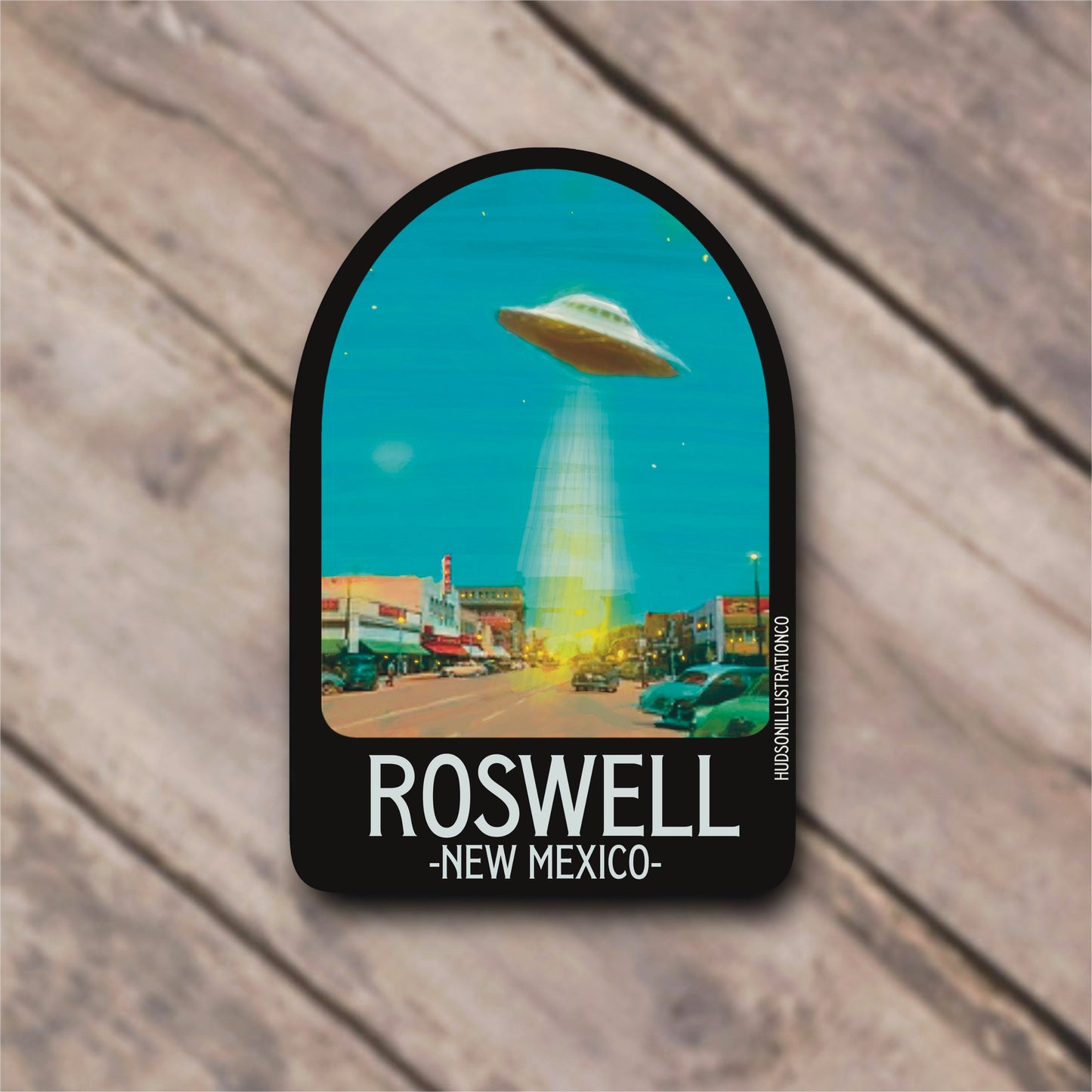 Roswell New Mexico Sticker/Magnet/Print/Postcard