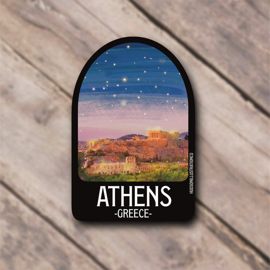 Athens Greece Sticker/Magnet/Print/Postcard