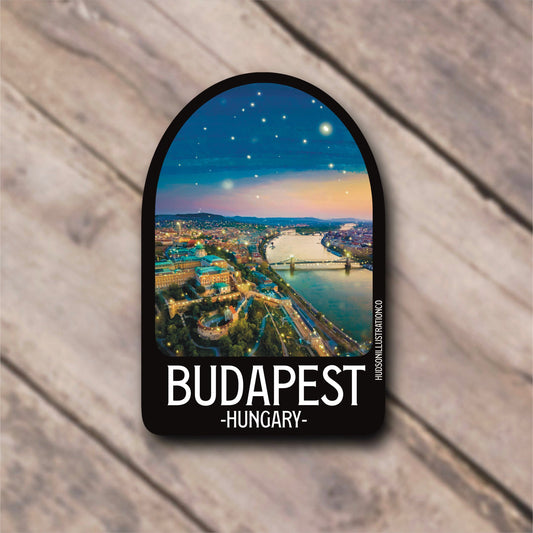 Budapest Hungary Sticker/Magnet/Print/Postcard