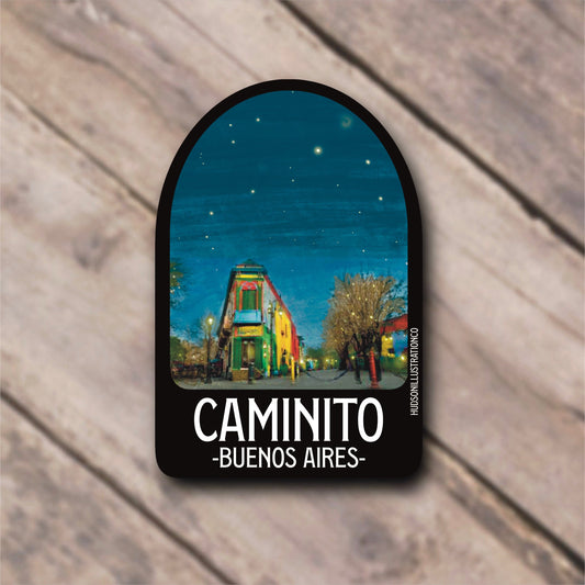 Carminito Neighborhood Buenos Aires Agentina Sticker/Magnet/Print/Postcard