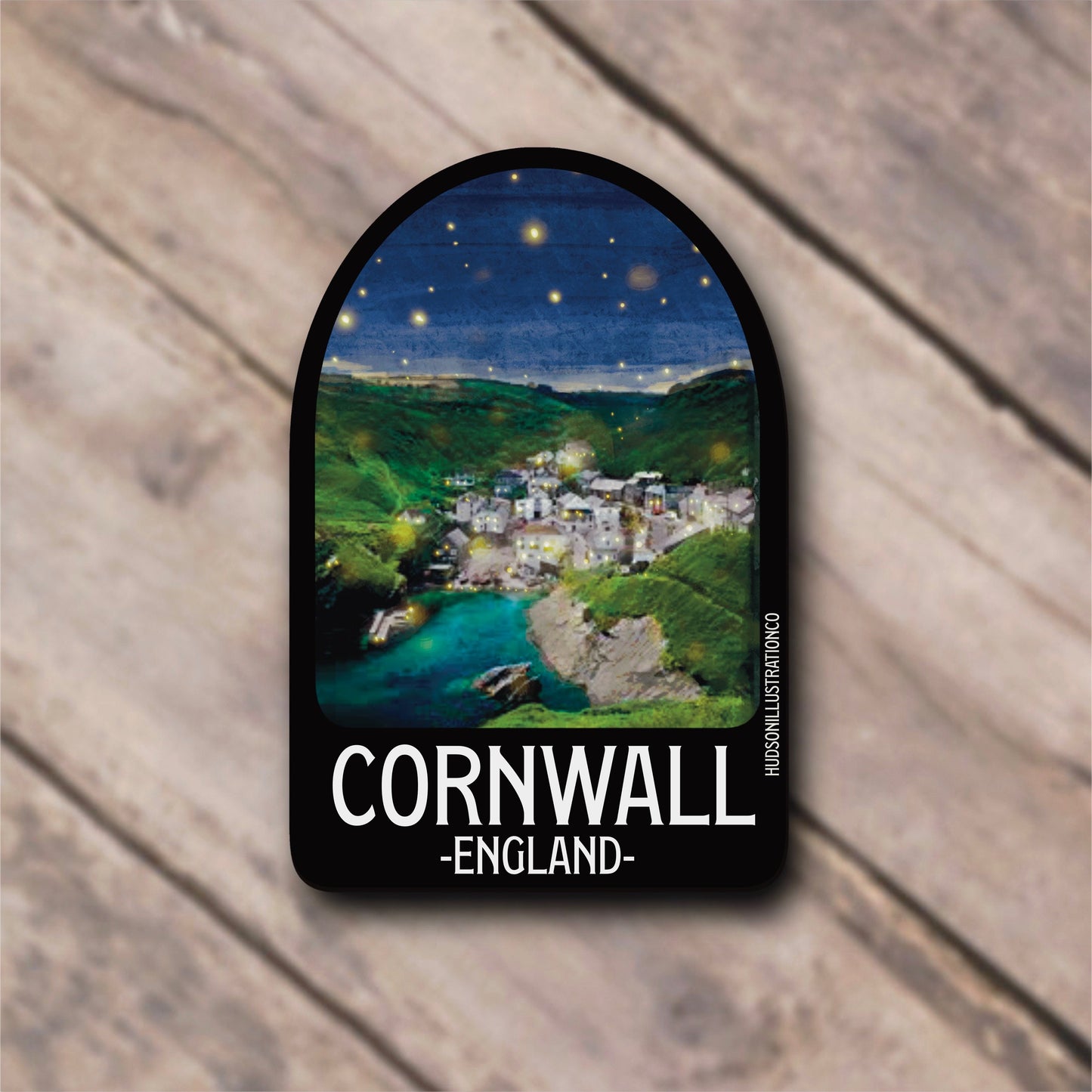 Cornwall England Sticker/Magnet/Print/Postcard