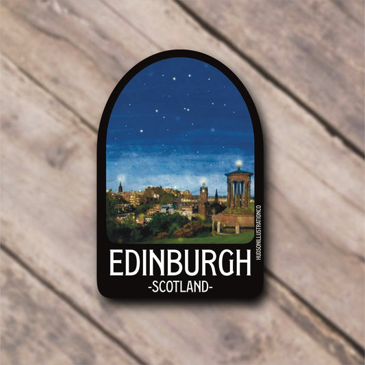 Edinburgh Scotland Sticker/Magnet/Print/Postcard