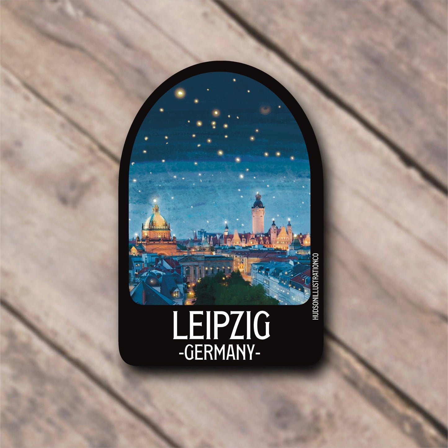 Lepzig Germany Sticker/Magnet/Print/Postcard
