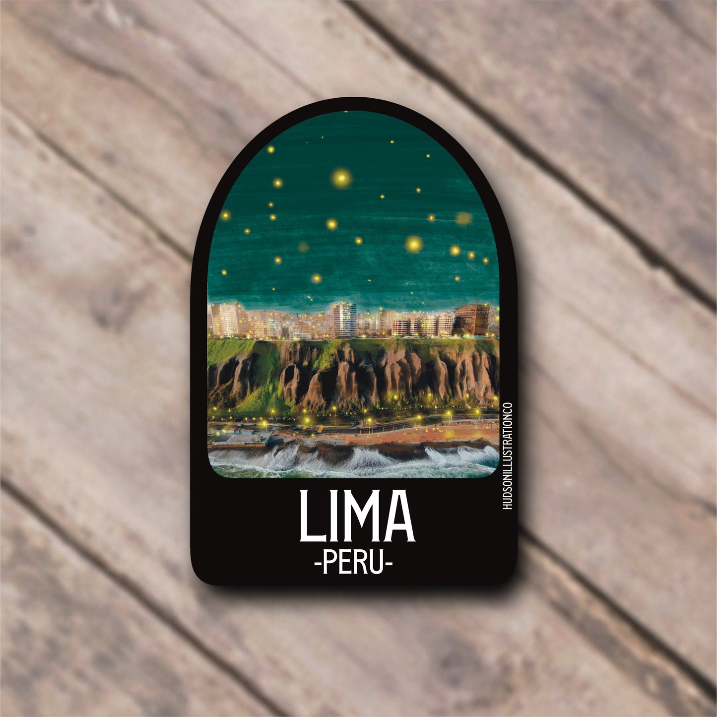 Lima Peru Sticker/Magnet/Print/Postcard