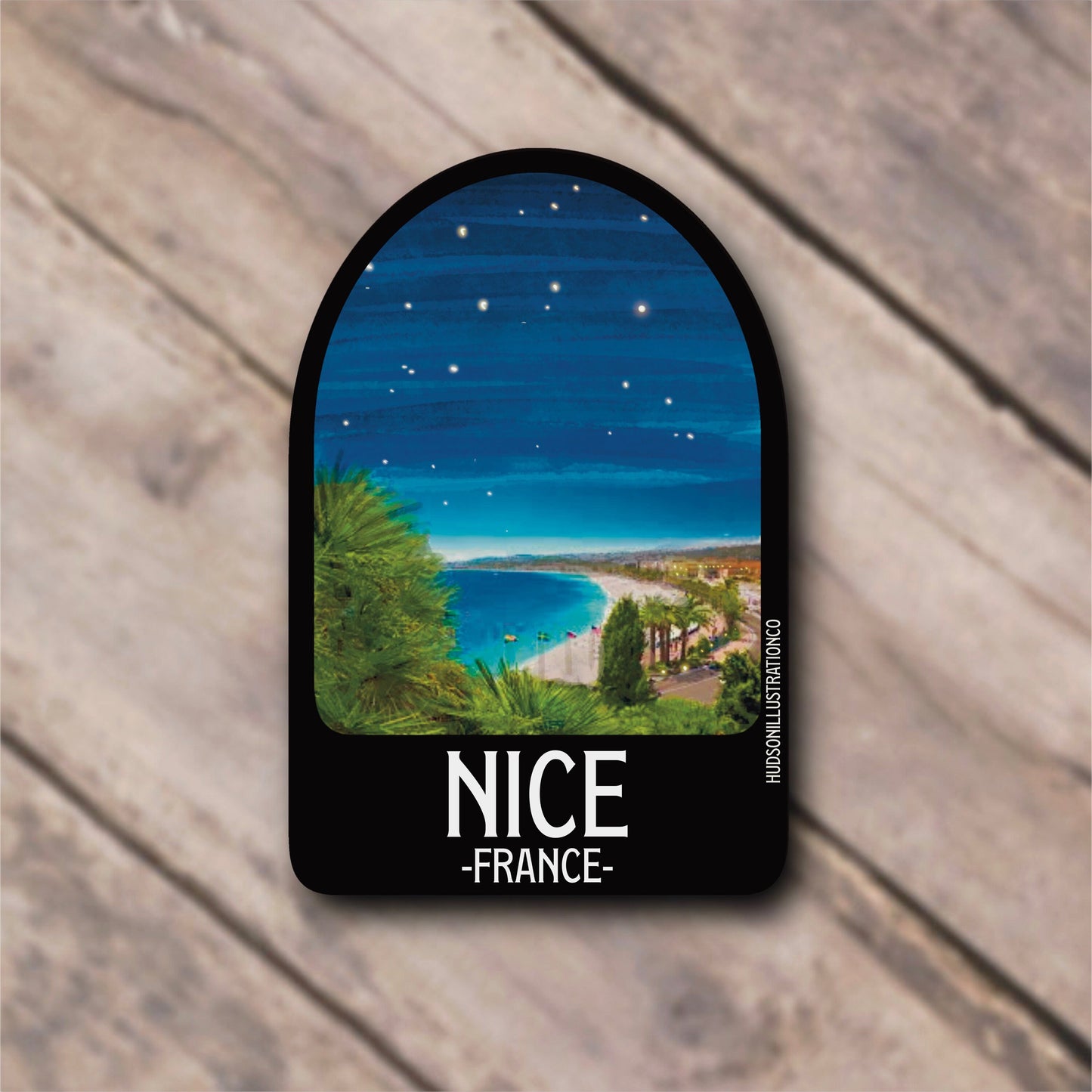 Nice France Sticker/Magnet/Print/Postcard