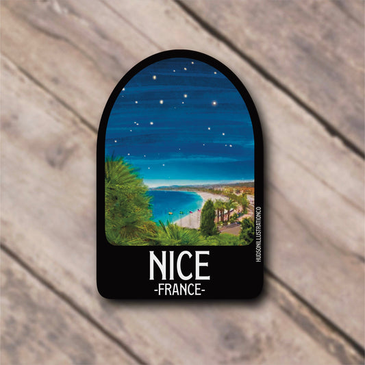 Nice France Sticker/Magnet/Print/Postcard