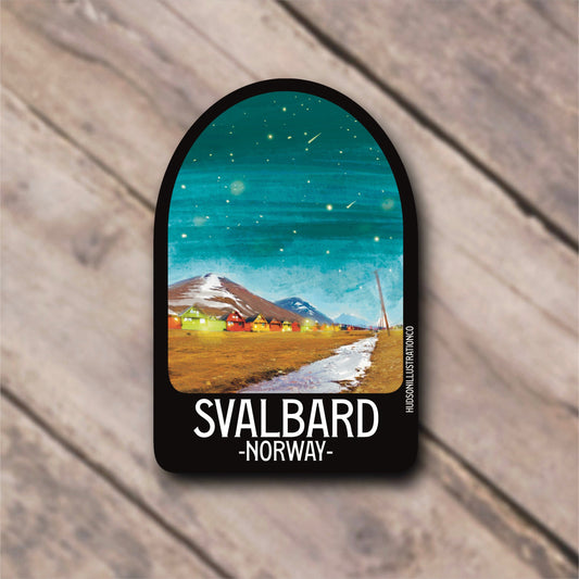 Svalbard Norway Sticker/Magnet/Print/Postcard