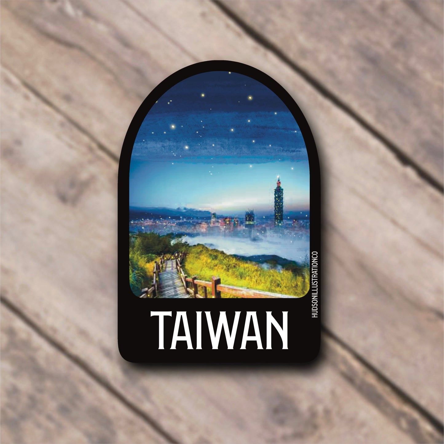 Taiwan Sticker/Magnet/Print/Postcard
