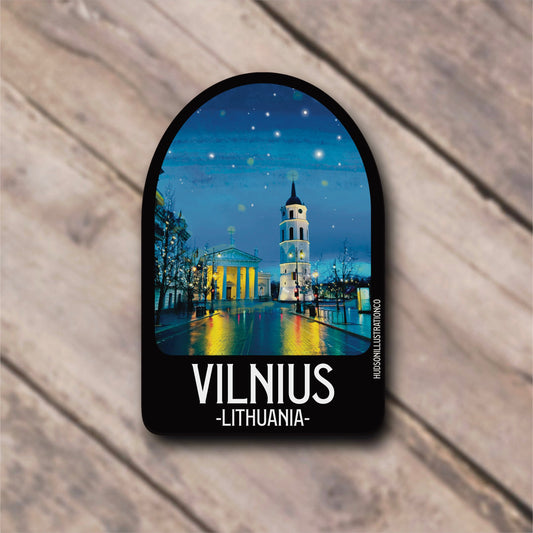 Vilnius Lithuania Sticker/Magnet/Print/Postcard