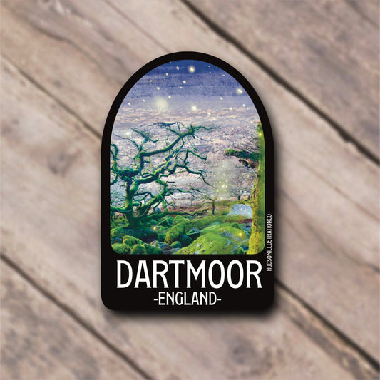 Dartmoor Devon England Sticker/Magnet/Print/Postcard
