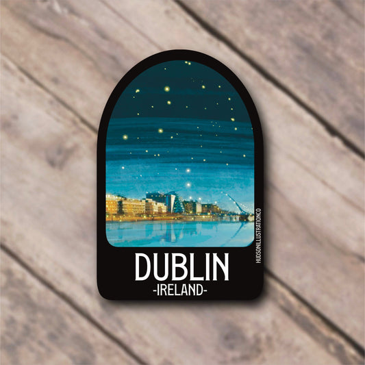 Dublin Ireland Sticker/Magnet/Print/Postcard