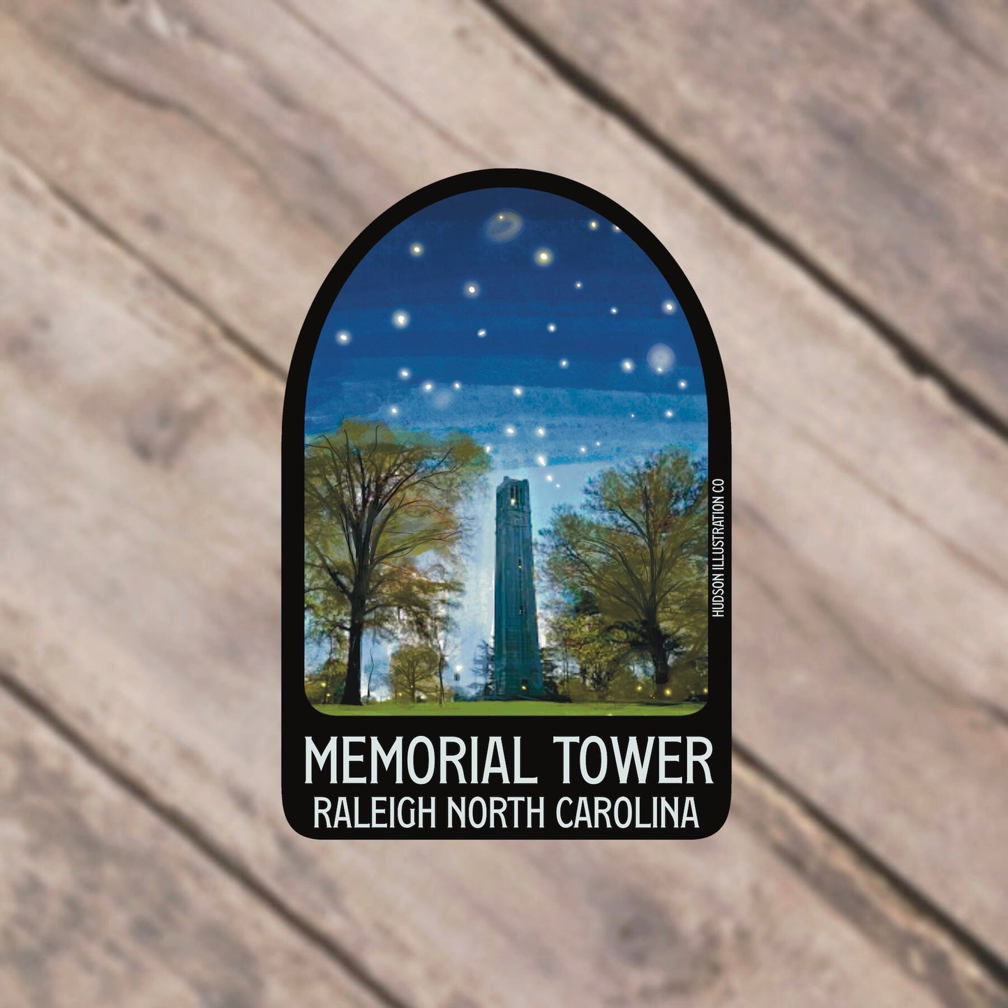 Memorial Belltower  North Carolina State University Sticker/Magnet/Print/Postcard