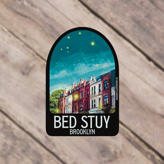 BedfordStuyvesant "Bed Stuy" Brooklyn New York City Sticker/Magnet/Print/Postcard