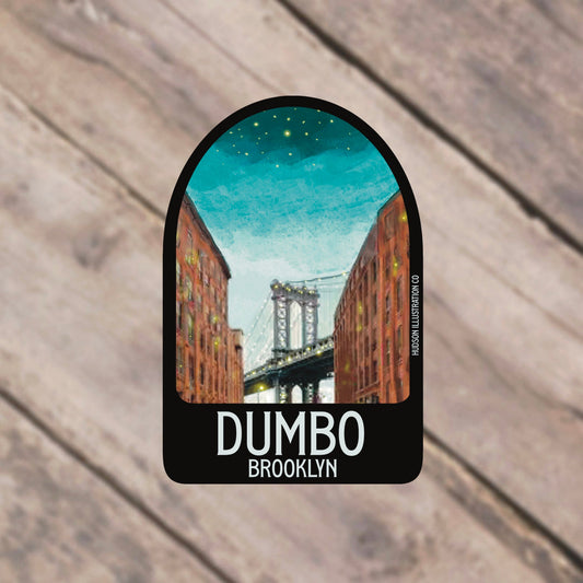 DUMBO Brooklyn New York City Sticker/Magnet/Print/Postcard