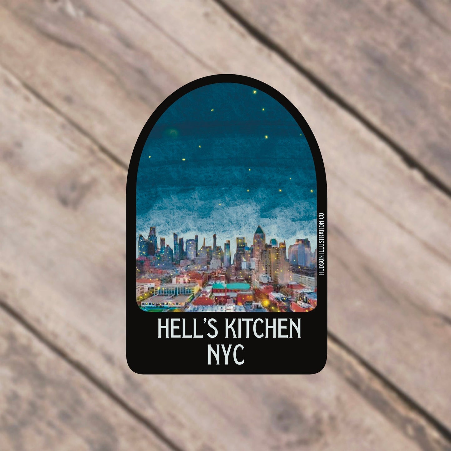 Hell's Kitchen Manhattan New York City Sticker/Magnet/Print/Postcard