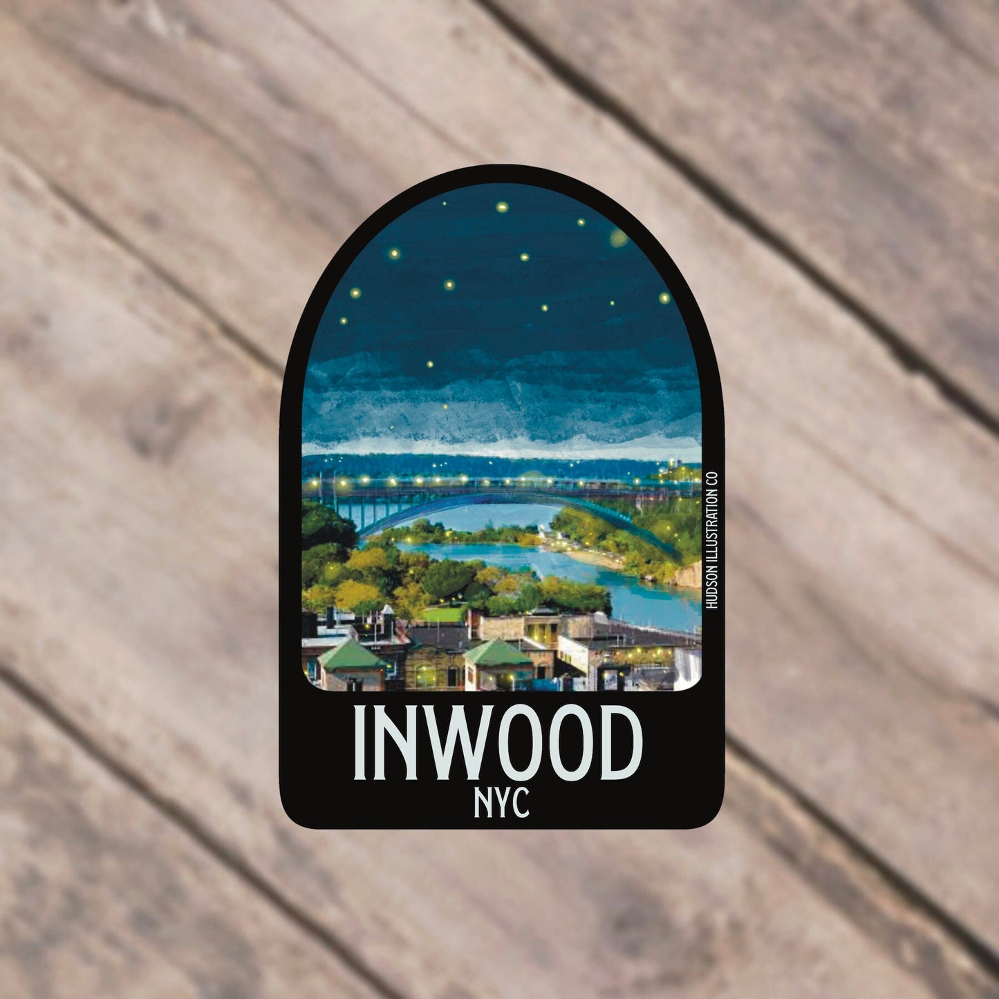 Inwood Manhattan New York City Sticker/Magnet/Print/Postcard