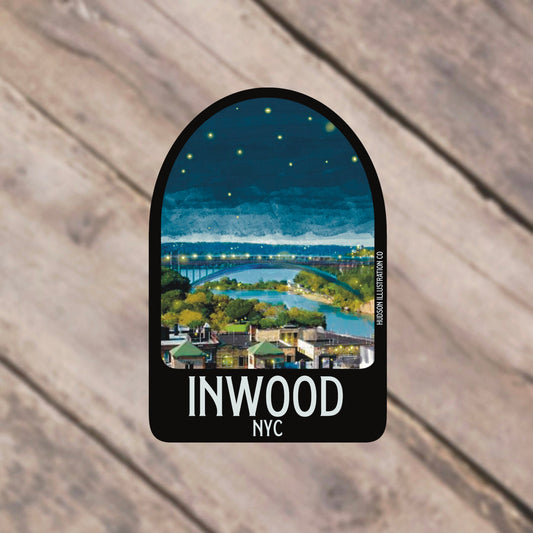 Inwood Manhattan New York City Sticker/Magnet/Print/Postcard