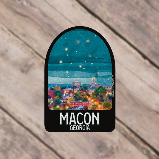 Macon Georgia Sticker/Magnet/Print/Postcard