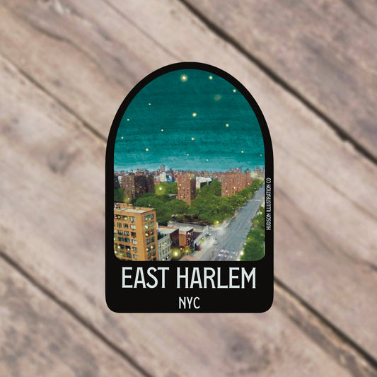 East Harlem New York City Sticker/Magnet/Print/Postcard