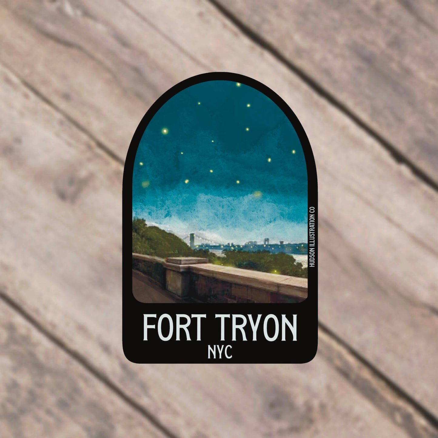 Fort Tryon Park Manhattan New York City Sticker/Magnet/Print/Postcard