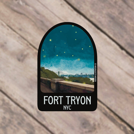Fort Tryon Park Manhattan New York City Sticker/Magnet/Print/Postcard