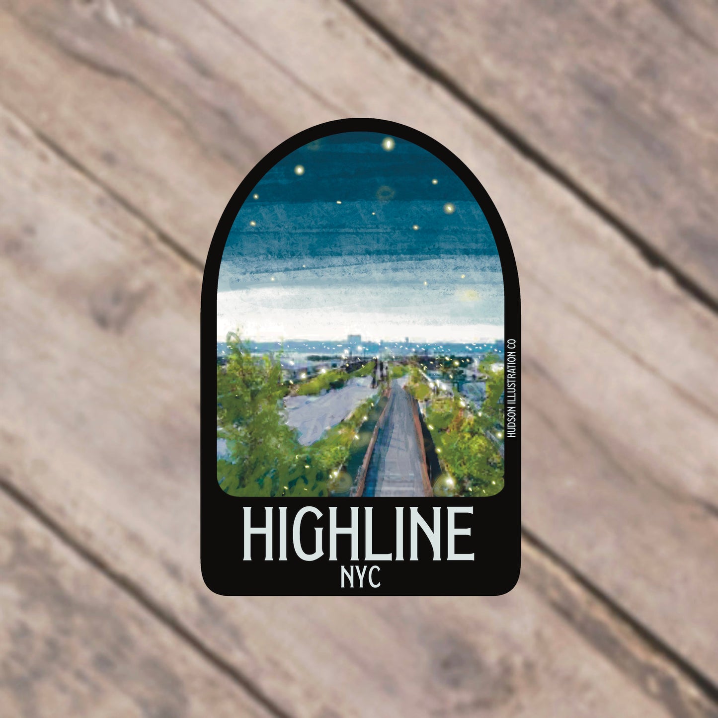 Highline Manhattan New York City Sticker/Magnet/Print/Postcard