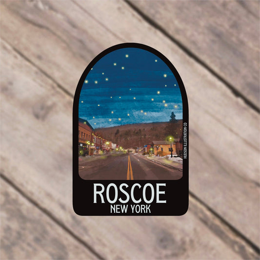 Roscoe New York Sticker/Magnet/Print/Postcard
