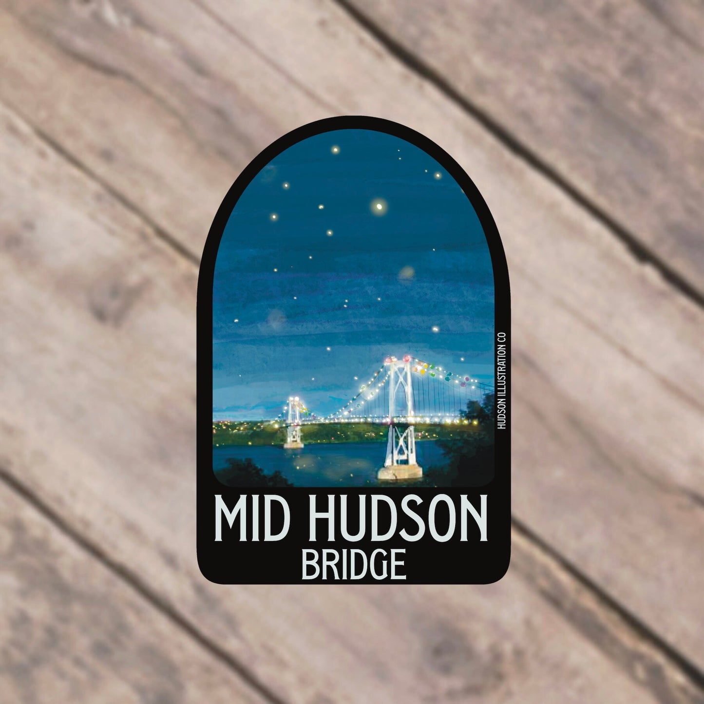 Mid Hudson Bridge Sticker/Magnet/Print/Postcard
