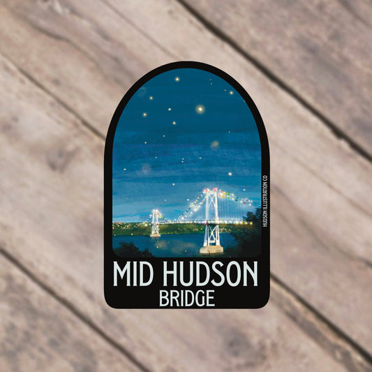 Mid Hudson Bridge Sticker/Magnet/Print/Postcard