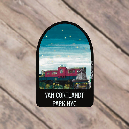 Van Cortlandt Park New York Subway Sticker/Magnet/Print/Postcard
