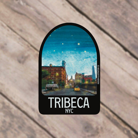 TriBeCa Manhattan New York City Sticker/Magnet/Print/Postcard