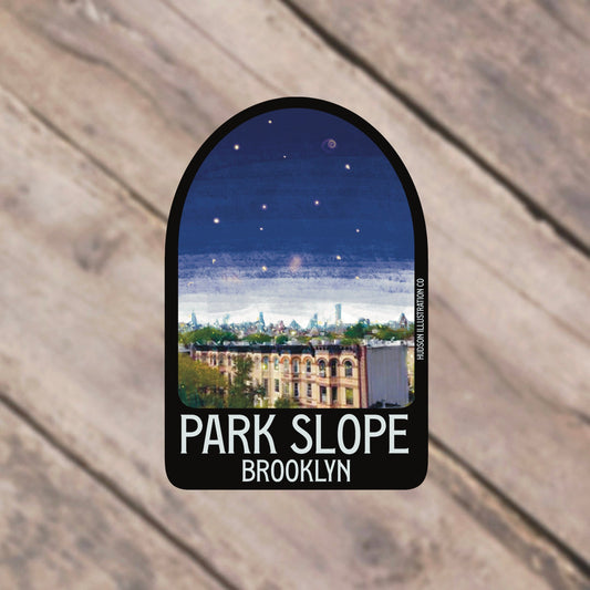 Park Slope Brooklyn New York City Sticker/Magnet/Print/Postcard