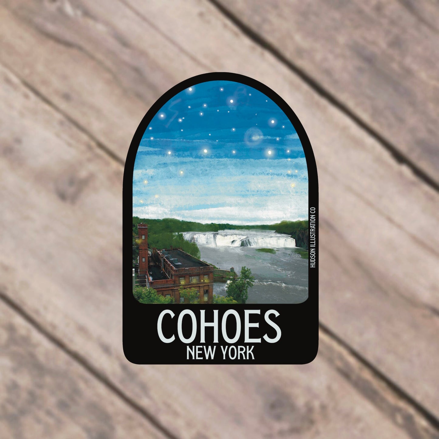 Cohoes New York Sticker/Magnet/Print/Postcard