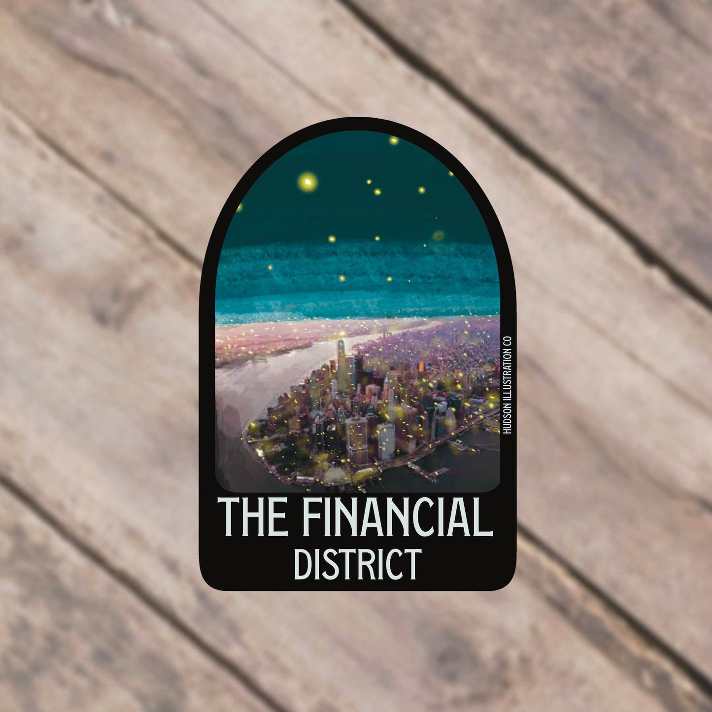 The Financial District New York City Sticker/Magnet/Print/Postcard