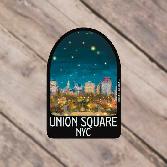 Union Square Park New York City Sticker/Magnet/Print/Postcard
