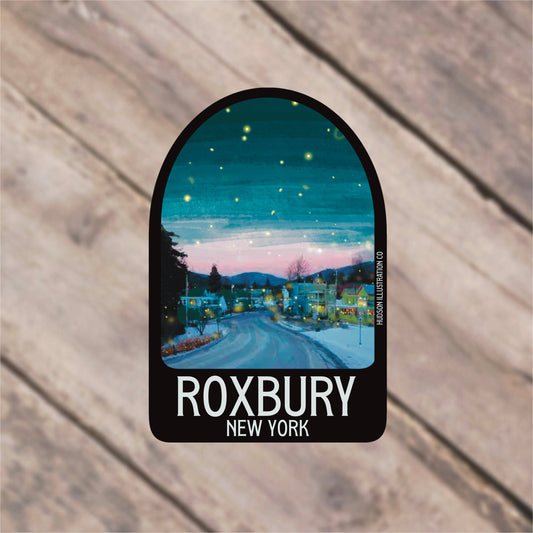Roxbury New York Sticker/Magnet/Print/Postcard
