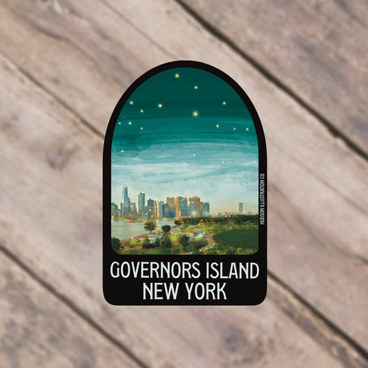 Governors Island New York City Sticker/Magnet/Print/Postcard