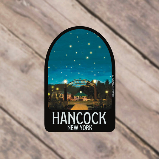 Hancock New York Sticker/Magnet/Print/Postcard