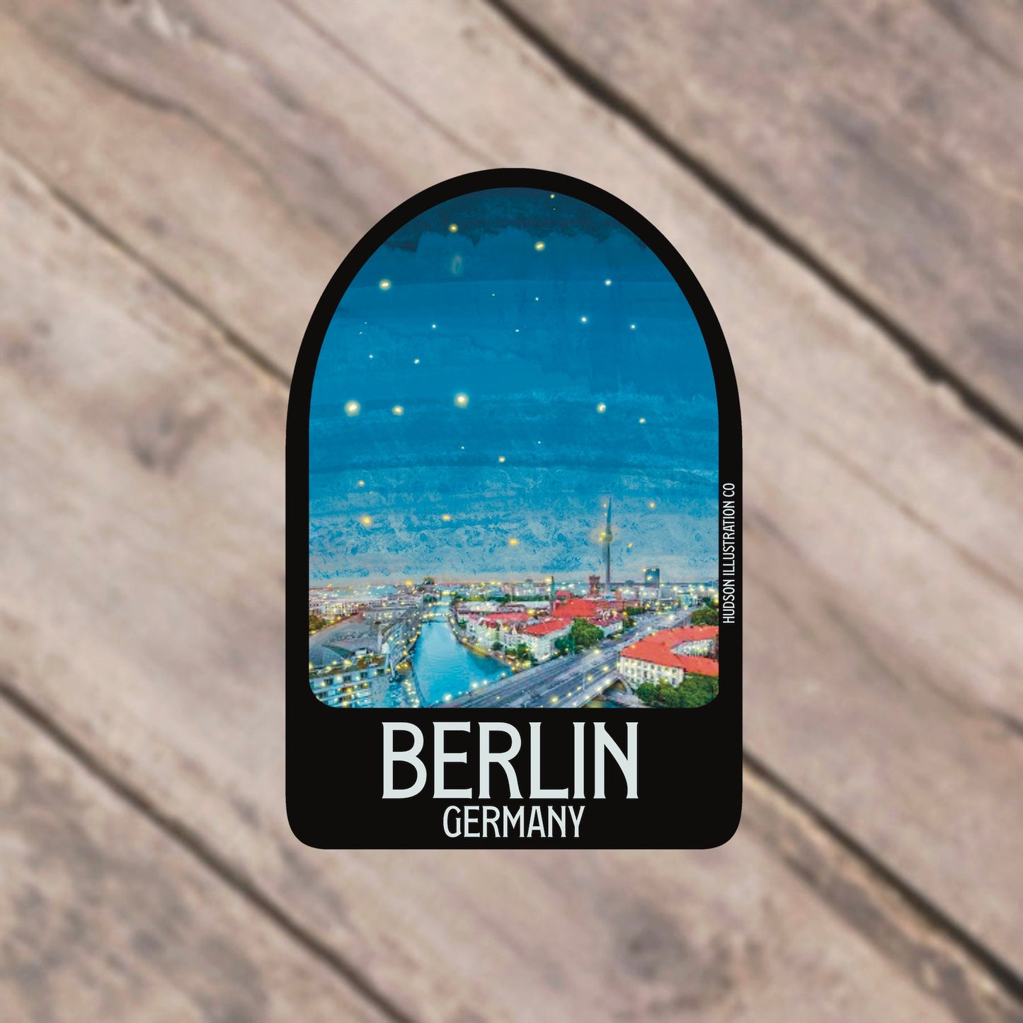 Berlin Germany Sticker/Magnet/Print/Postcard