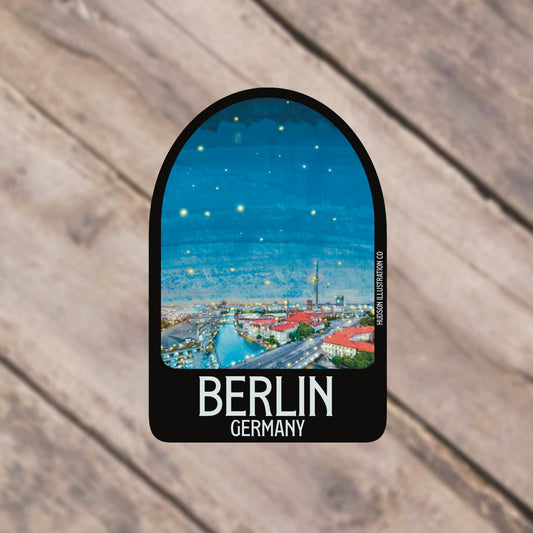 Berlin Germany Sticker/Magnet/Print/Postcard