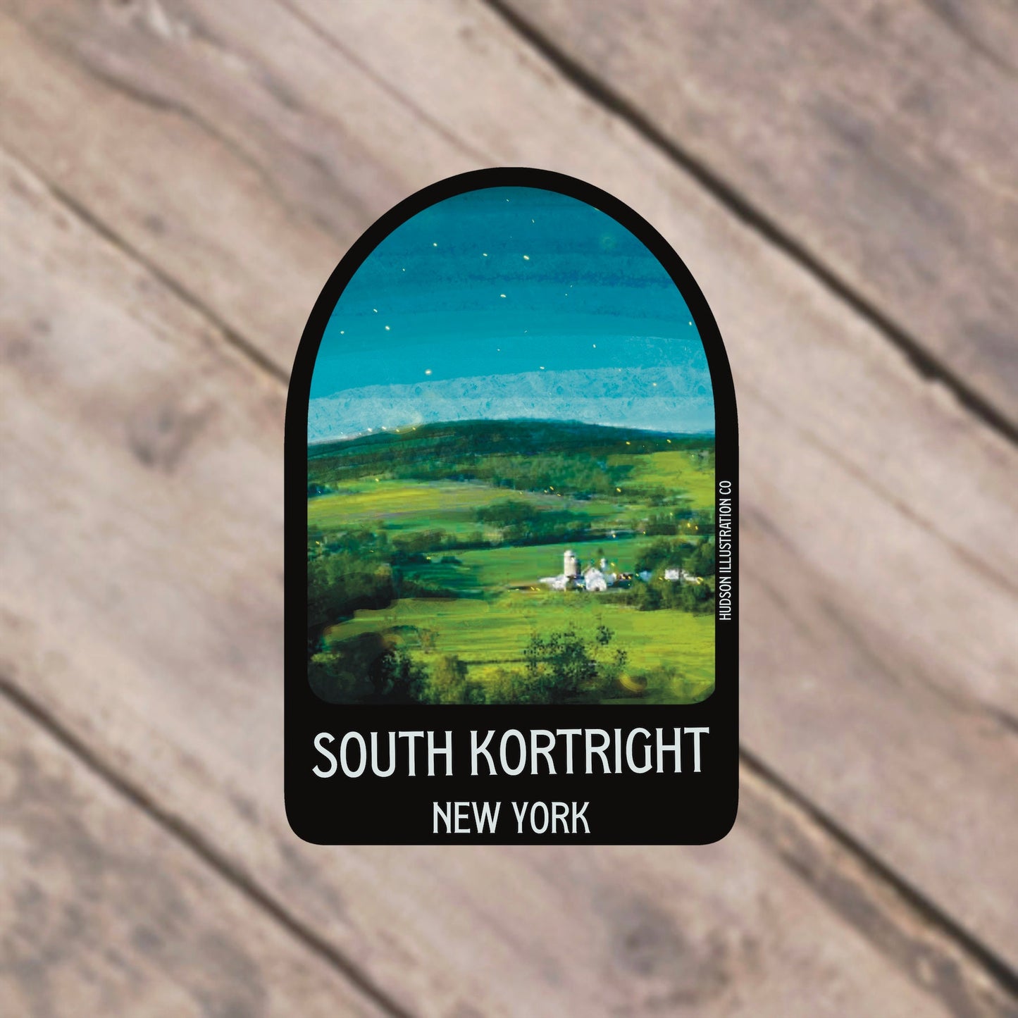 South Kortright New York Sticker/Magnet/Print/Postcard