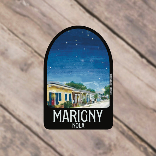 St. Claude New Orleans Louisiana Sticker/Magnet/Print/Postcard