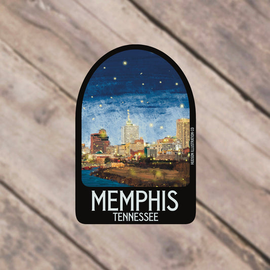 Memphis Tennessee Sticker/Magnet/Print/Postcard