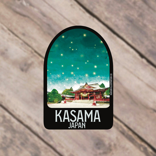 Kasama Japan Sticker/Magnet/Print/Postcard