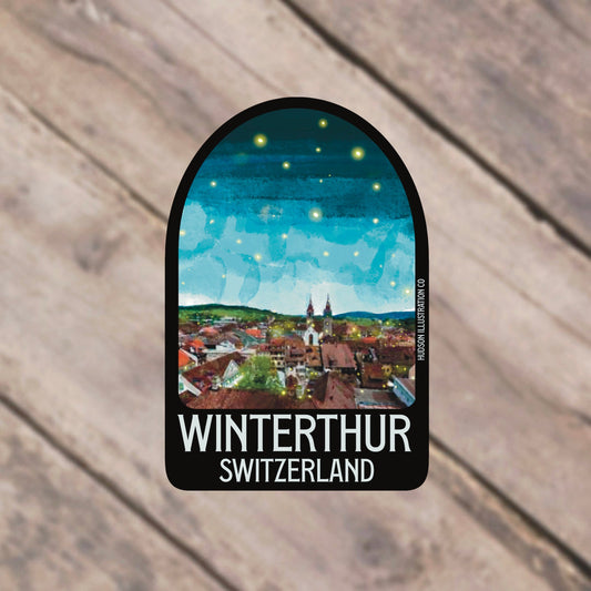 Winterthur Switzerland Sticker/Magnet/Print/Postcard