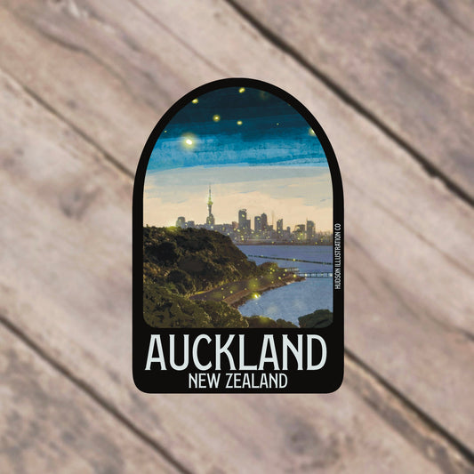 Auckland New Zealand Sticker/Magnet/Print/Postcard