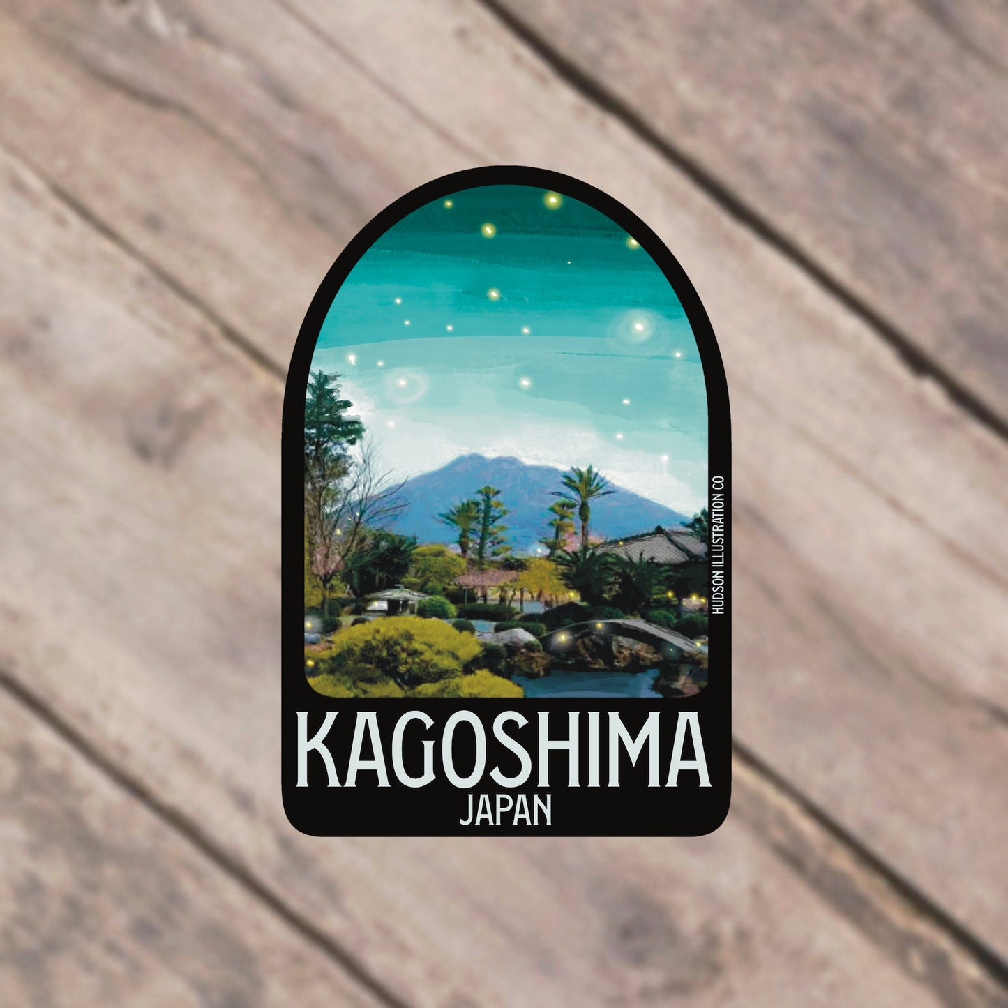 Kagoshima Japan Sticker/Magnet/Print/Postcard