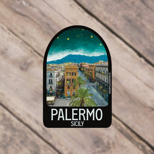 Palermo Sicily Italy Sticker/Magnet/Print/Postcard
