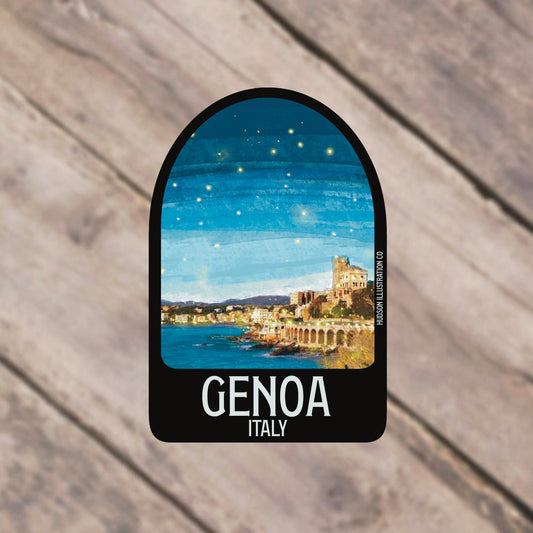 Genoa Italy Sticker/Magnet/Print/Postcard